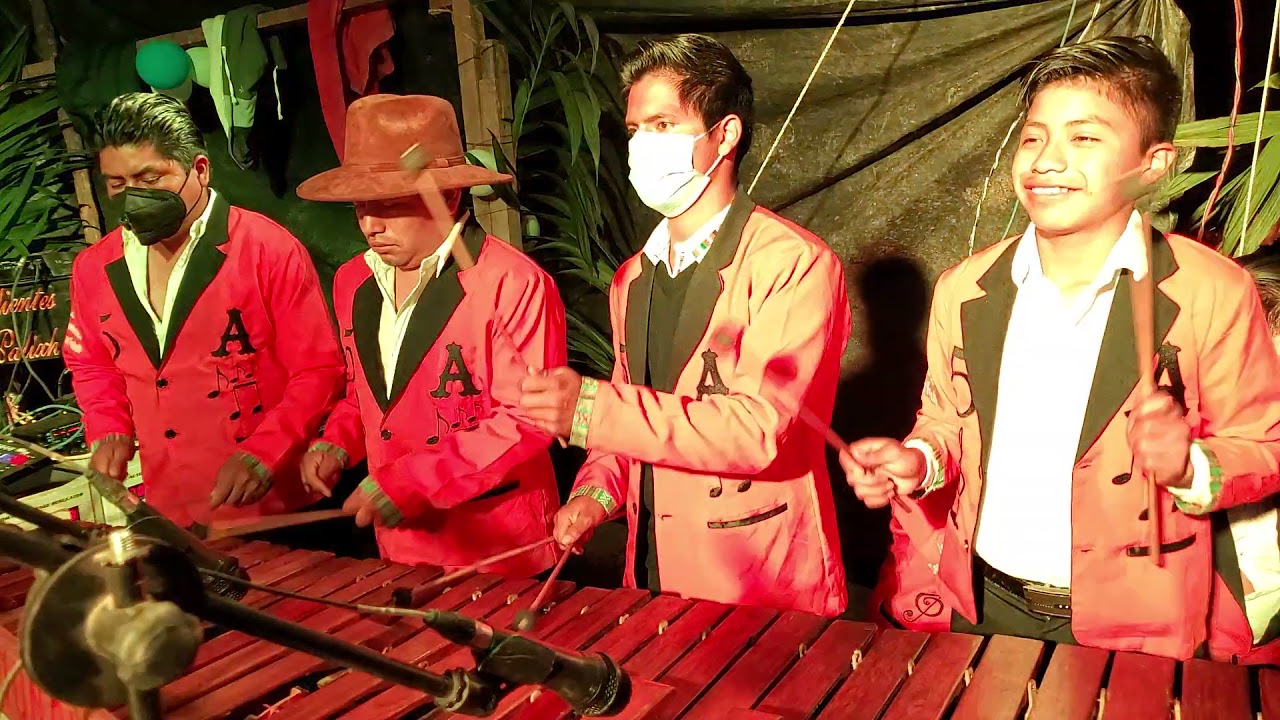 Marimba Los 5 Altares La Internacional EN VIVO en San Pedro Nécta