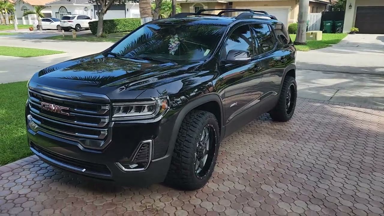 Black 2021 GMC Acadia AT4, 20