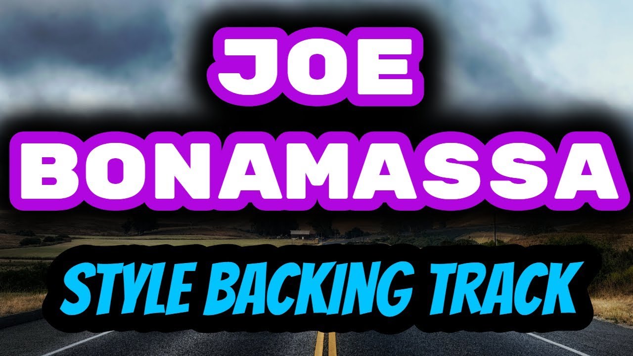 Joe Bonamassa Style Backing Track in A Minor