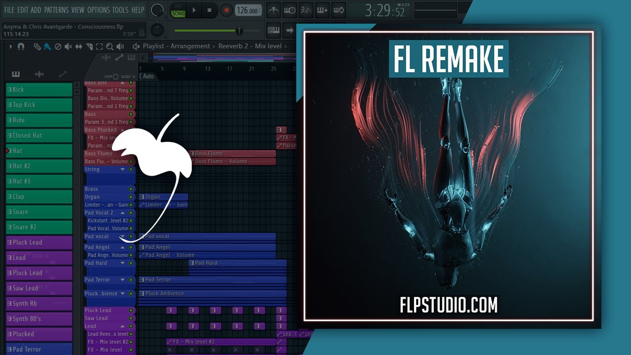 Anyma & Chris Avantgarde - Consciousness (FL Studio Remake)