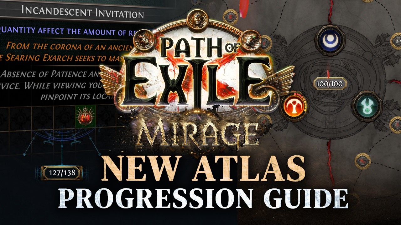 How to progress in the new Atlas