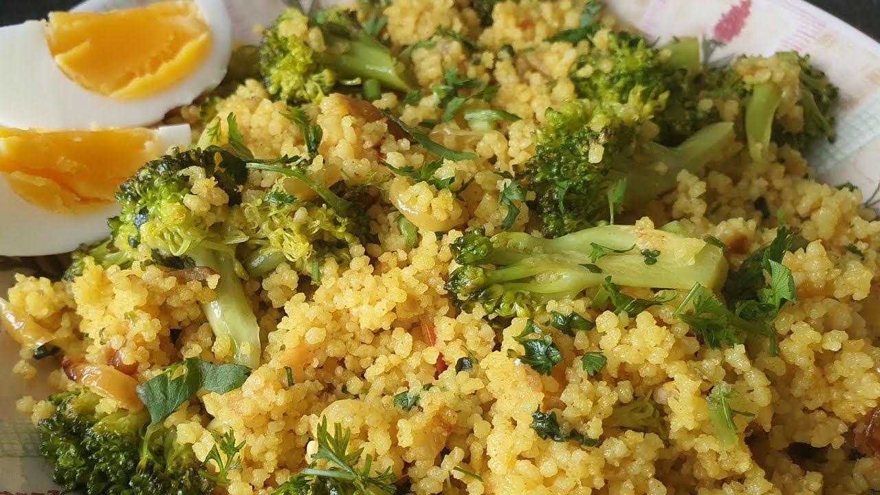 Quick and easy couscous with broccoli || Fabulous Feast