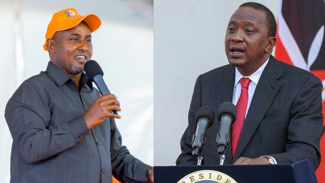 JUNET SHOCK UHURU AS HE LECTURE HIM BADLY LIKE A KID IN LAMU!!