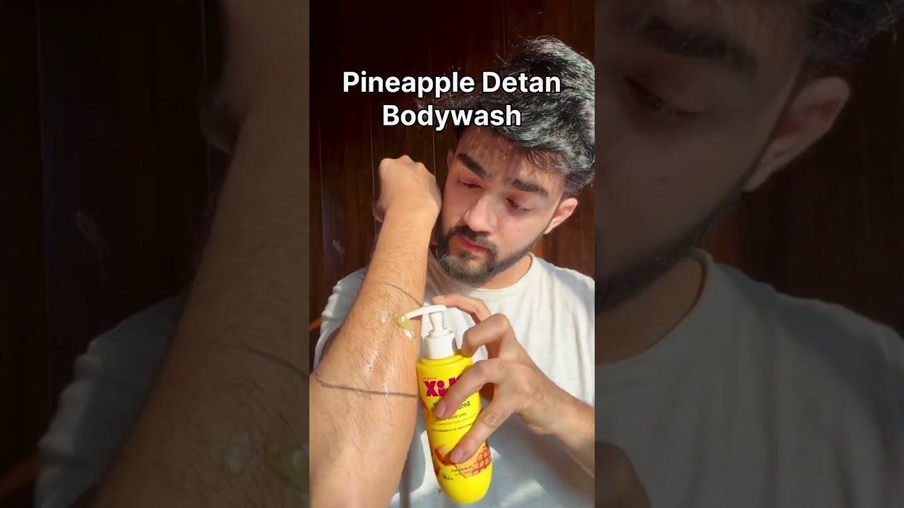 Plix Pineapple Body Wash | Exfoliate, Hydrate & Glow
