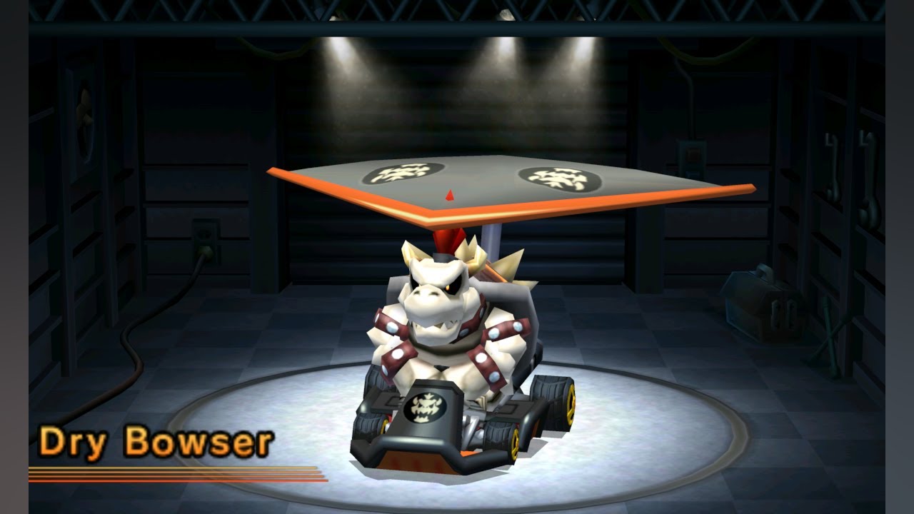 Mario Kart 7 - Custom Character: Dry Bowser (v2) Release!