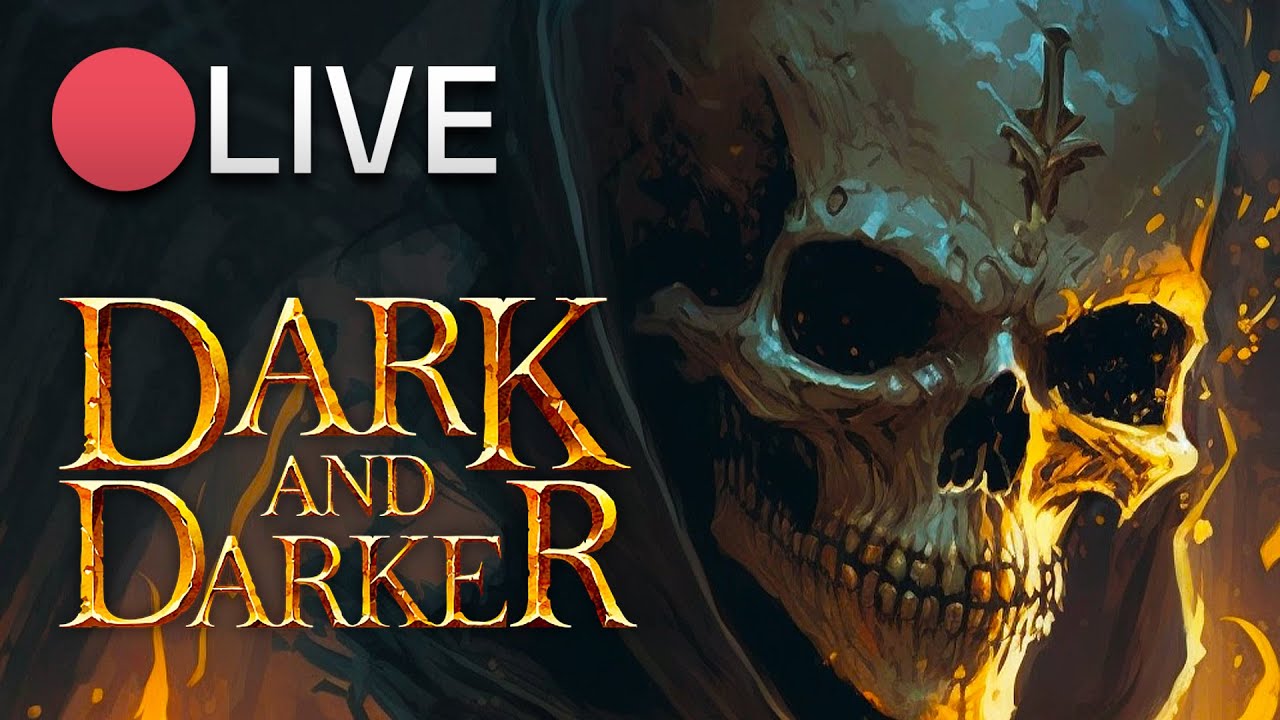 DARK AND DARKER Playtest Gameplay with Josh - (🔴LIVE)