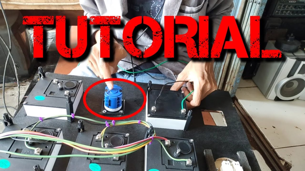 SEKEDAR BERBAGI SAJA || CARA KONEK SWITCH SELECTOR VOLTMETER PANEL