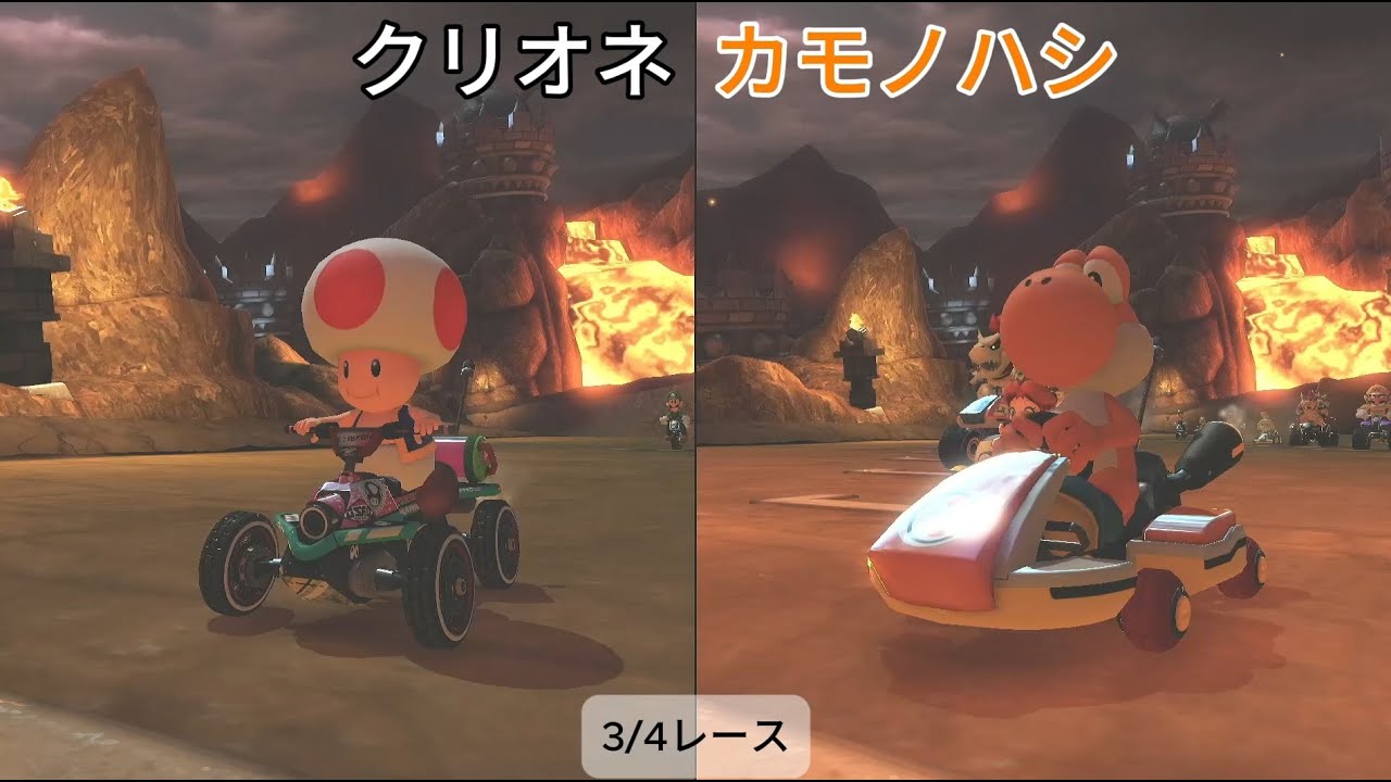 【マリオカート8DX】クリオネvsカモノハシ（第1回目_3/4)