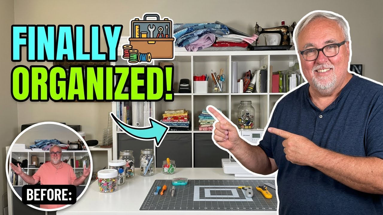 Unveiling My Organized Sewing Space and Tools