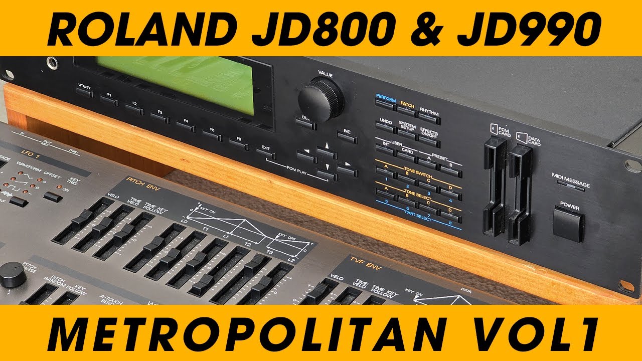 Roland JD-800 JD-990 - Don Solaris soundset vol1