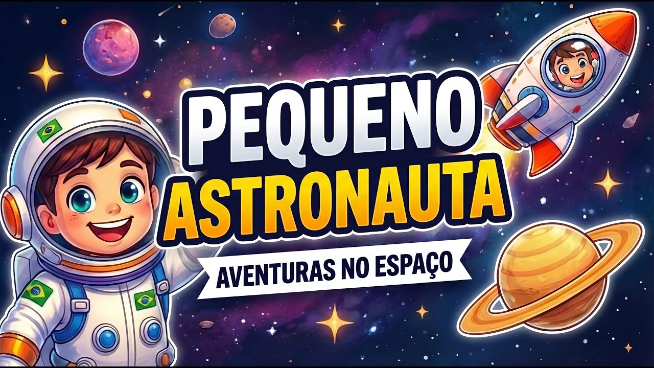 Clipe Musical Intantil - Pequeno Astronauta | HOUVE LUZ