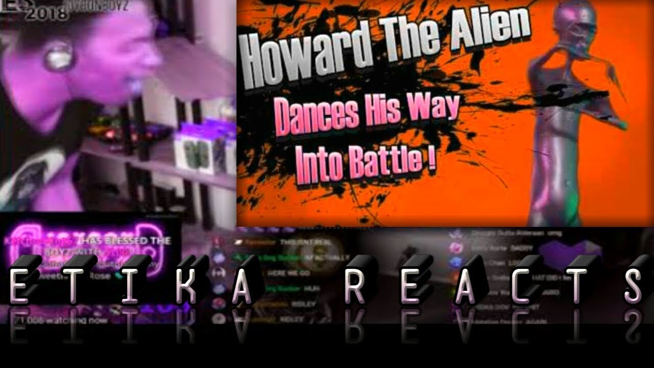 Etika Reacts to Howard The Alien (Dancing Alien)