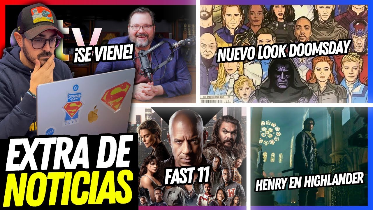 💥El COSMERE al cine y la TV, nuevo vistazo a AVENGERS DOOMSDAY, fecha FAST 11, Pattinson NO en DCU