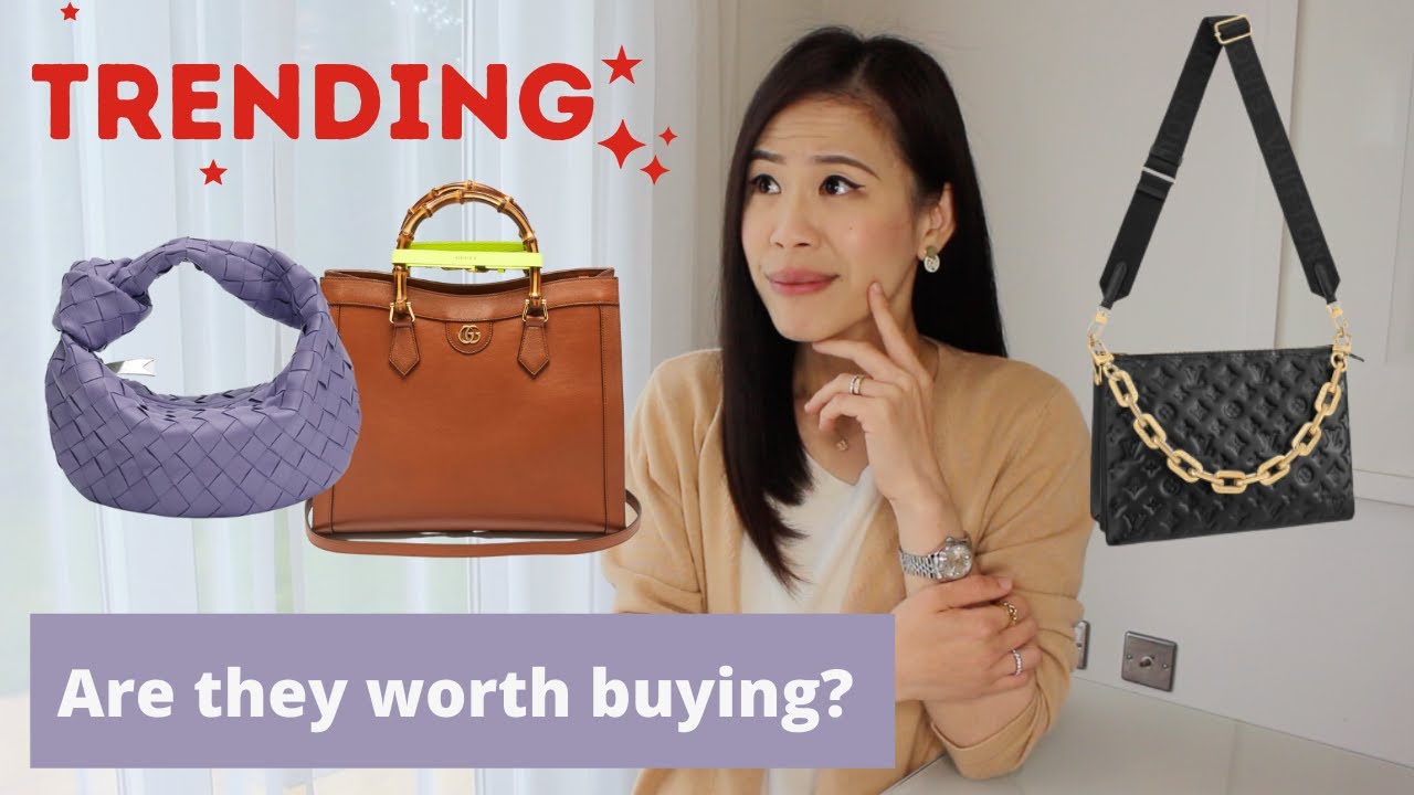 Trending Luxury Bags Worth Buying?| Coussine Bottega Jodie Fendi clutch YSL Balenciaga designer