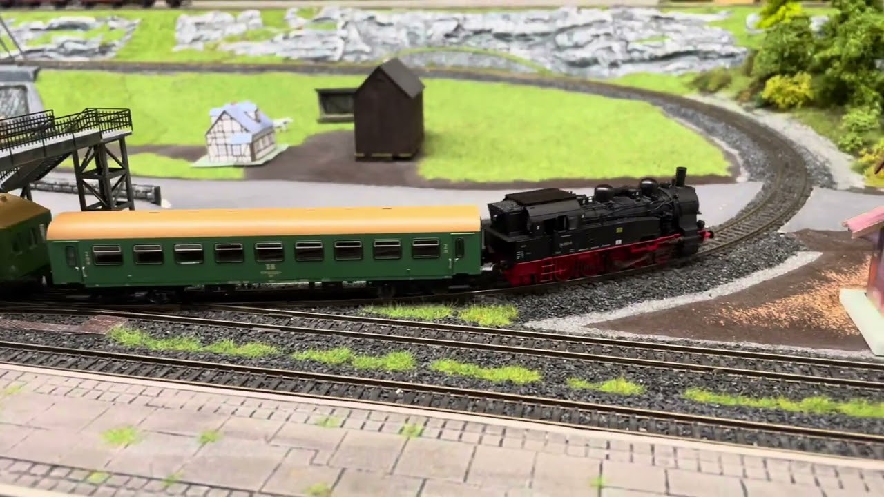 Fahrbetrieb im Januar 2024 | TT Modellbahn | 1:120