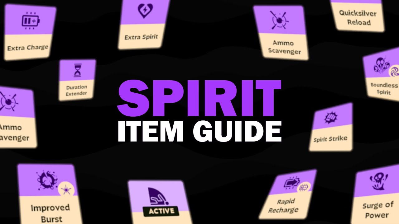 Valve's Deadlock - Spirit Items Explained