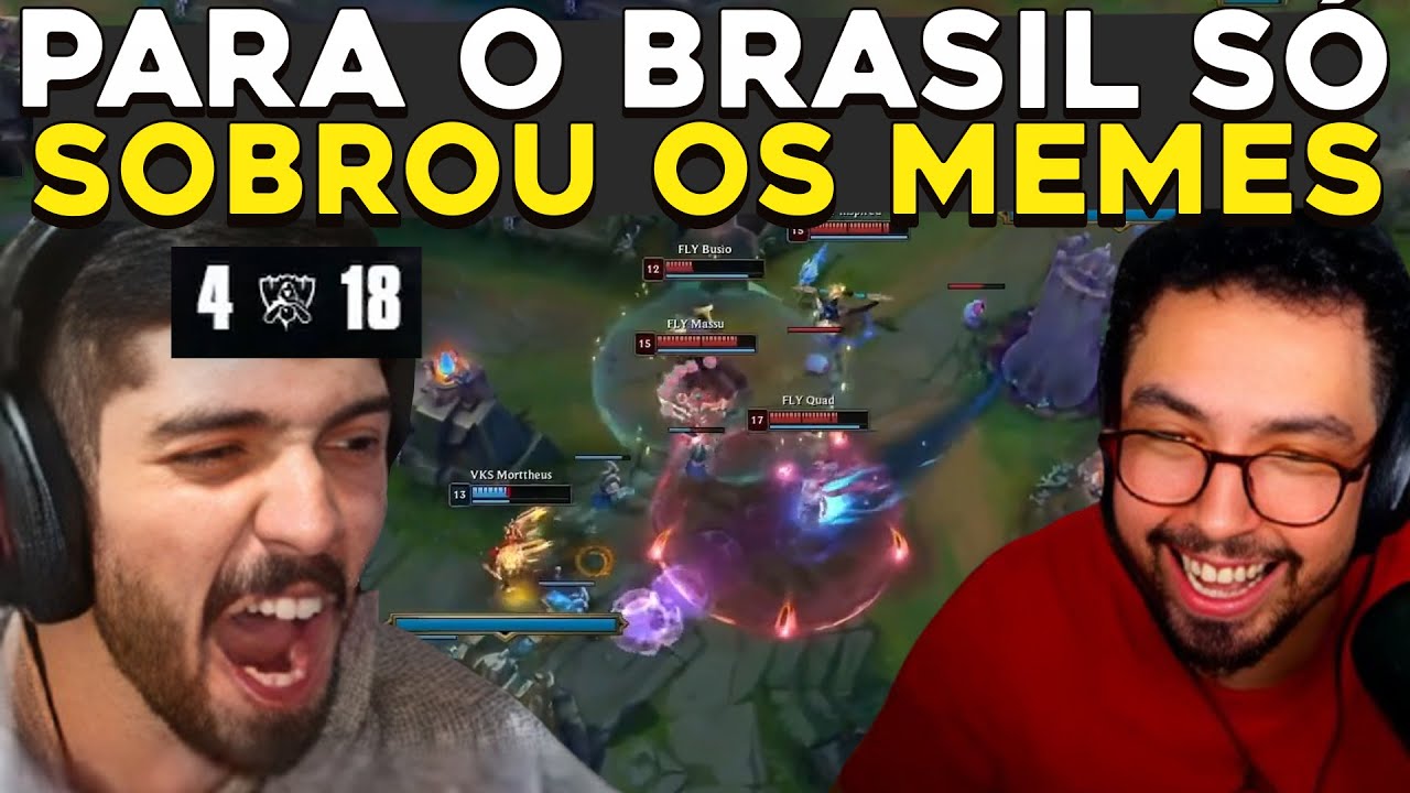 SOMENTE O JUKES AINDA ACREDITA NO BR NO MUNDIAL, FILIPOPPY 200QI - RENECRODILO LEAGUE OF LEGENDS