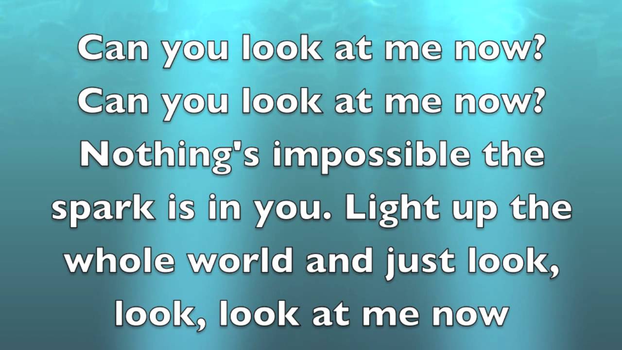 Look at me Now Keke Palmer Lyrics
