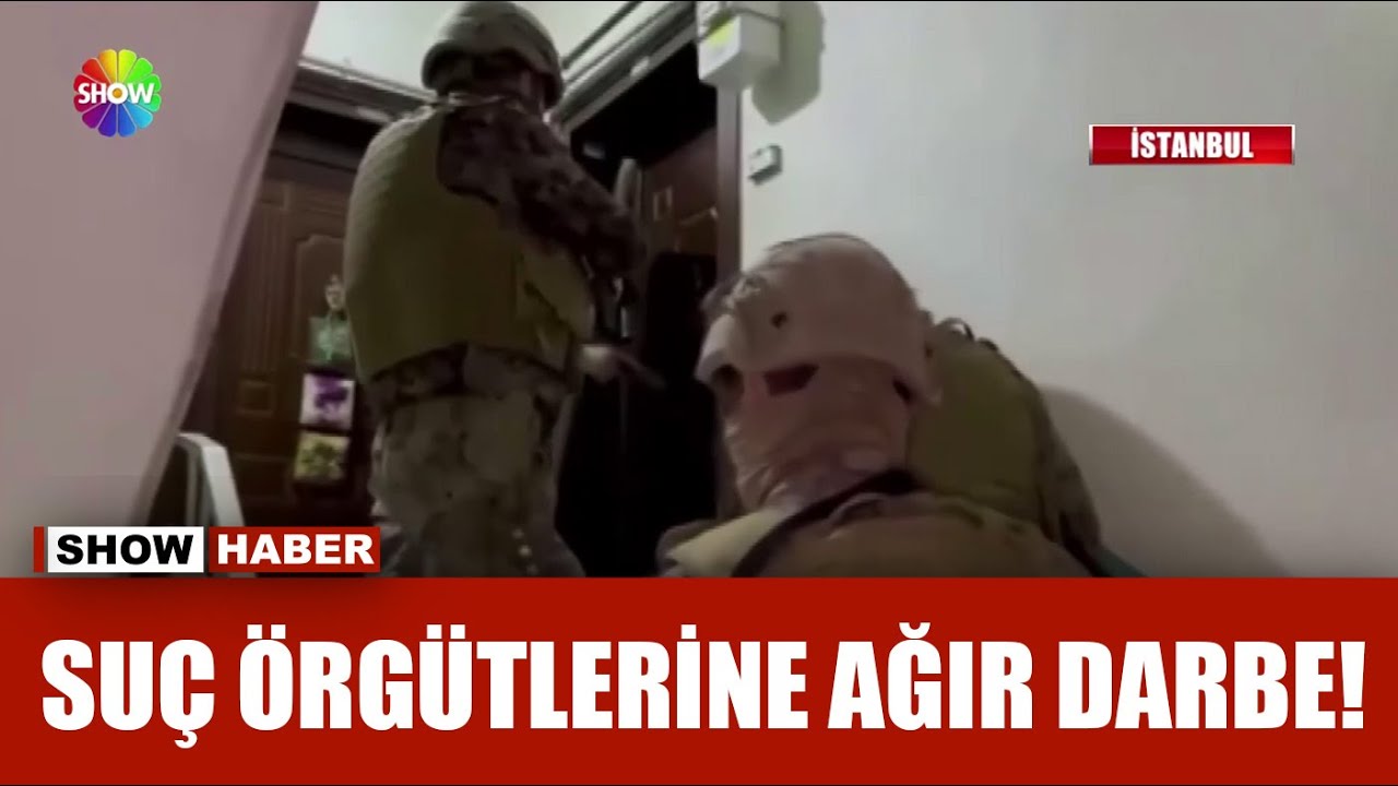 Organize çetelere organize operasyonu!