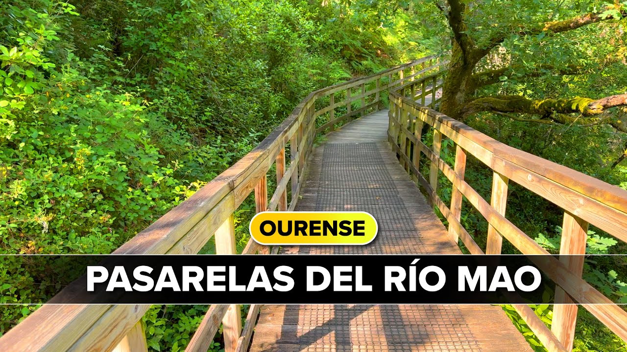 PASARELAS del R&iacute;o MAO 🌿 | Ruta de senderismo en la Ribeira Sacra &ndash; Galicia