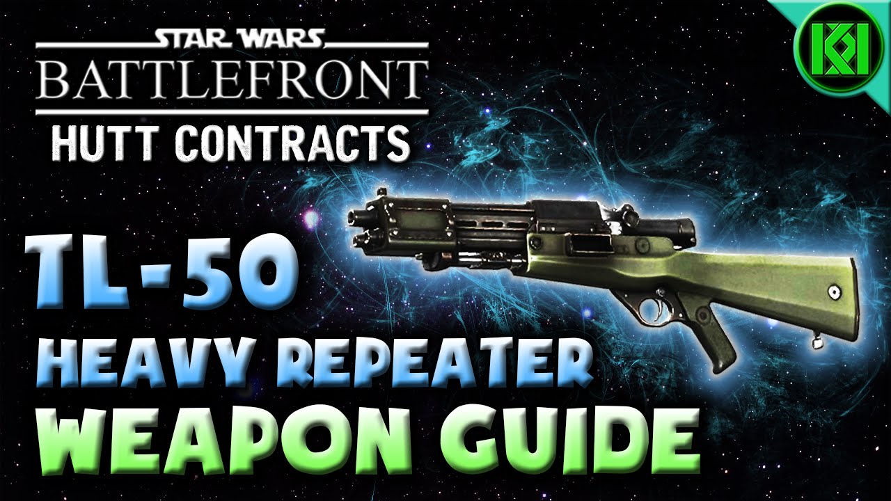 Star Wars Battlefront: TL-50 Heavy Repeater (Gameplay) Weapon Guide | Imperial Instrument
