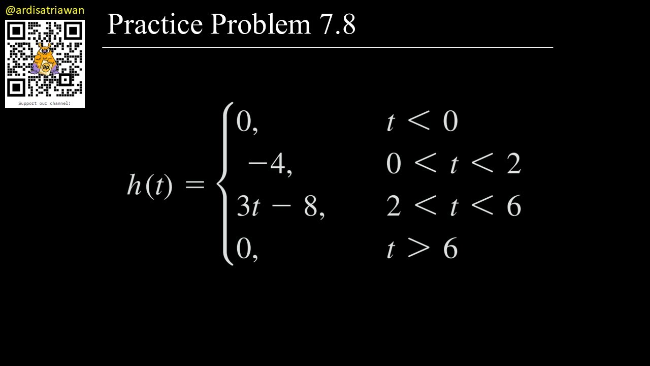 Practice Problem 7.8 Fundamental of Electric Circuits (Sadiku) 5th Ed - Step and Ramp Function