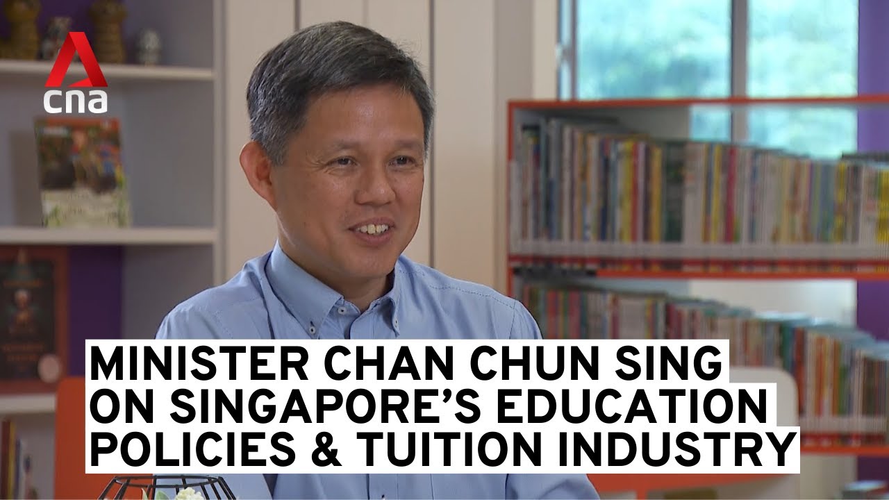 Minister Chan Chun Sing on Singapore’s education policies and the tuition industry | Full interview