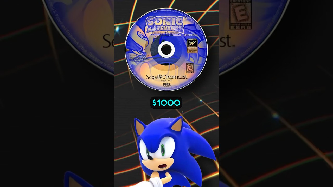 БЕЗУМНАЯ игра про Соника стоимостью 1000 долларов