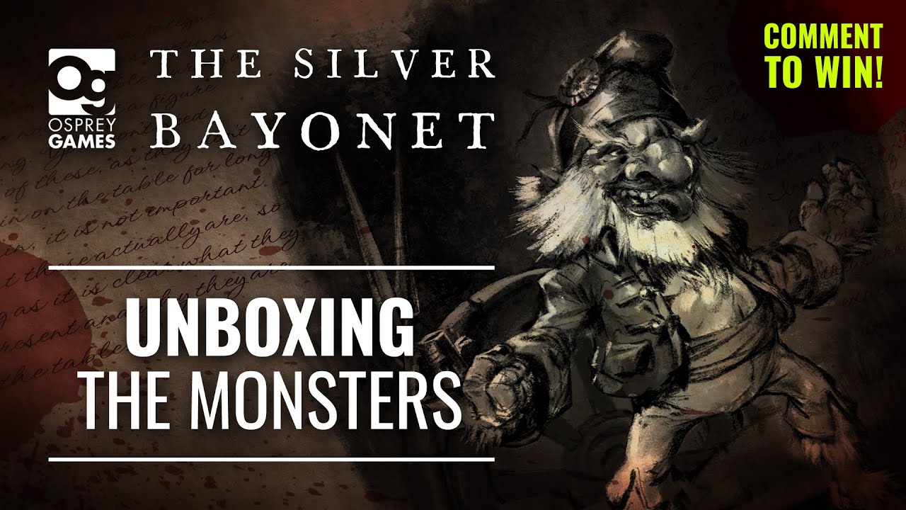 Super Scary Monsters Coming To The Silver Bayonet Soon! Unboxing & Painting The Miniatures
