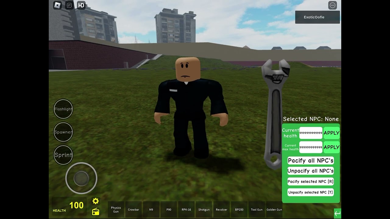 Roblox rays mod golden gun review (new op addon)