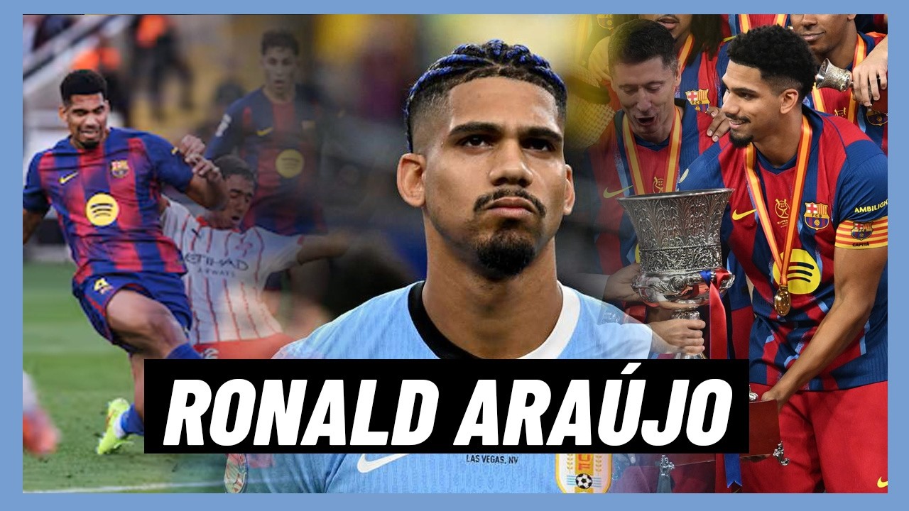 🇺🇾 RONALD ARAÚJO | Un defensa que se detuvo para volver con más fuerza en el F. C. Barcelona