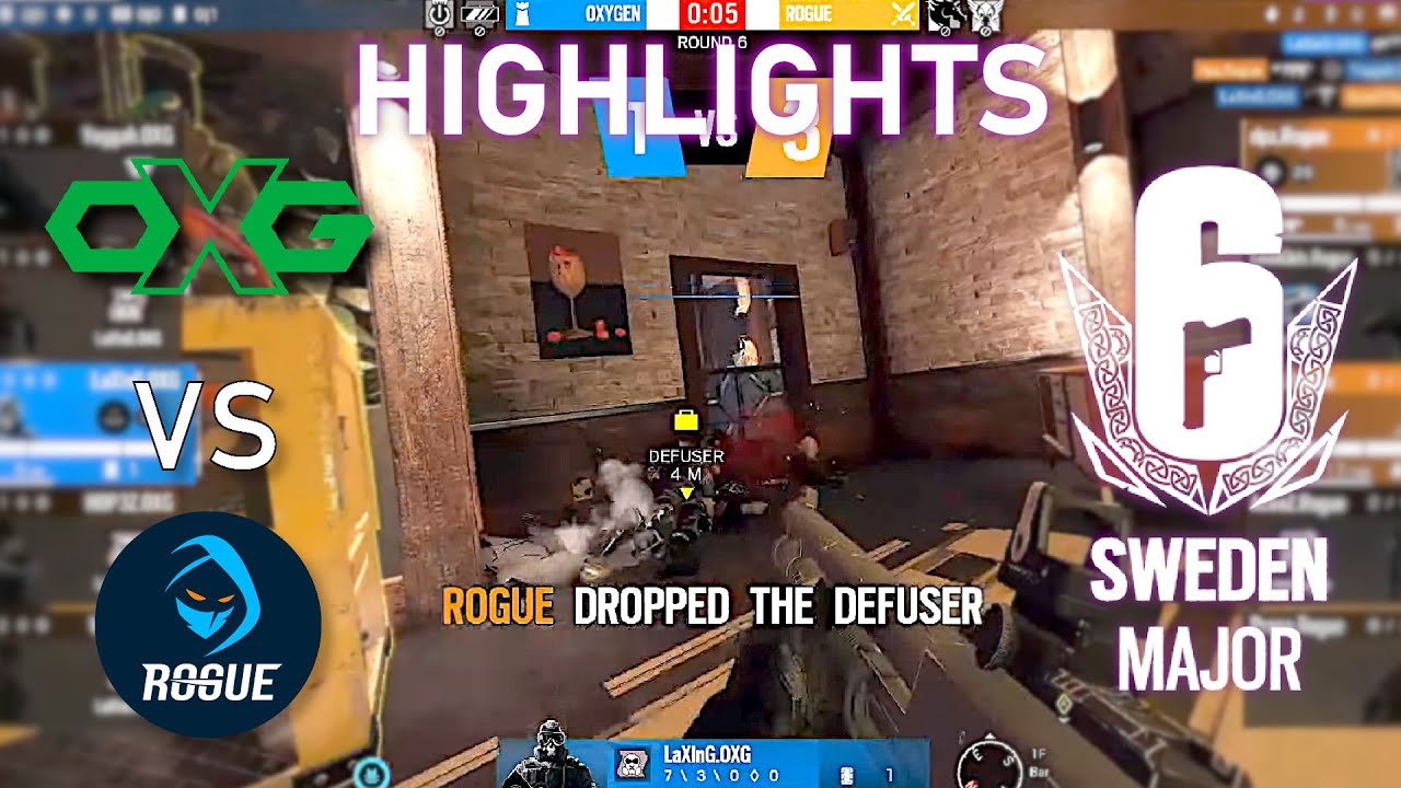 Rogue vs Oxygen - HIGHLIGHTS - Day 1 - Sweden Major 2021 - R6 Esport