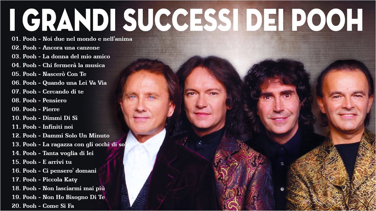 POOH - I PIU BEI SUCCESSI - Le più belle canzoni dei Pooh - The Best of The Pooh Album completo 2025