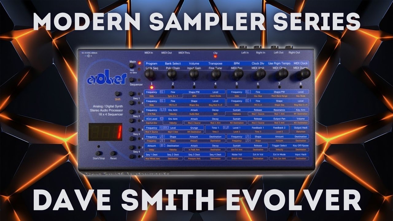 Dave Smith Evolver - Modern Sampler Series 110 Samples & Sequences