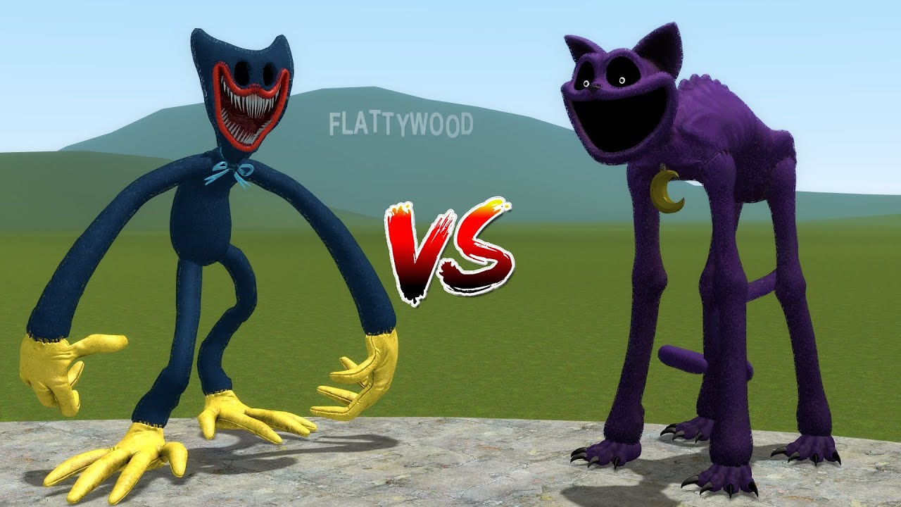 NEW HUGGY WUGGY VS NEW CATNAP in Garry's Mod!