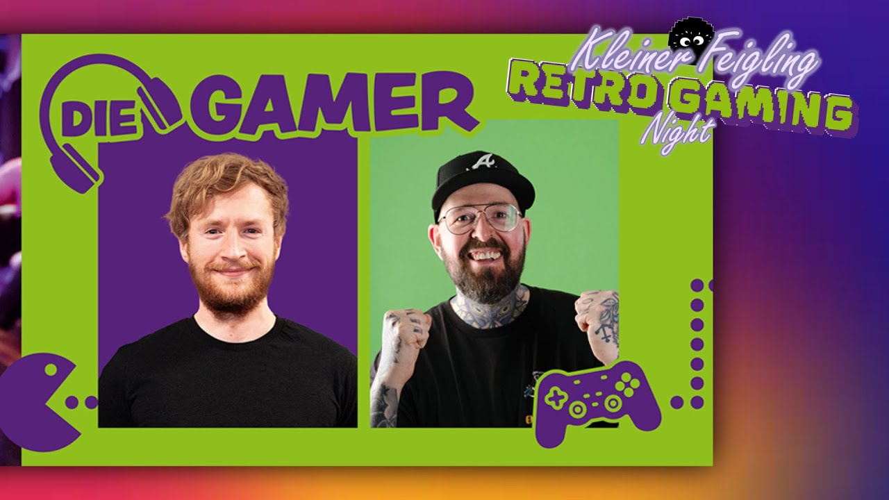 KLEINER FEIGLING RETRO GAMING NIGHT | Direkt von der Caggtus mit Maxim!