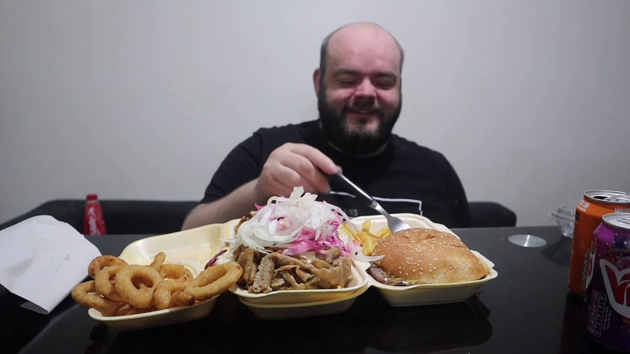 Subscriber chosen doner  kebab mukbang gyro