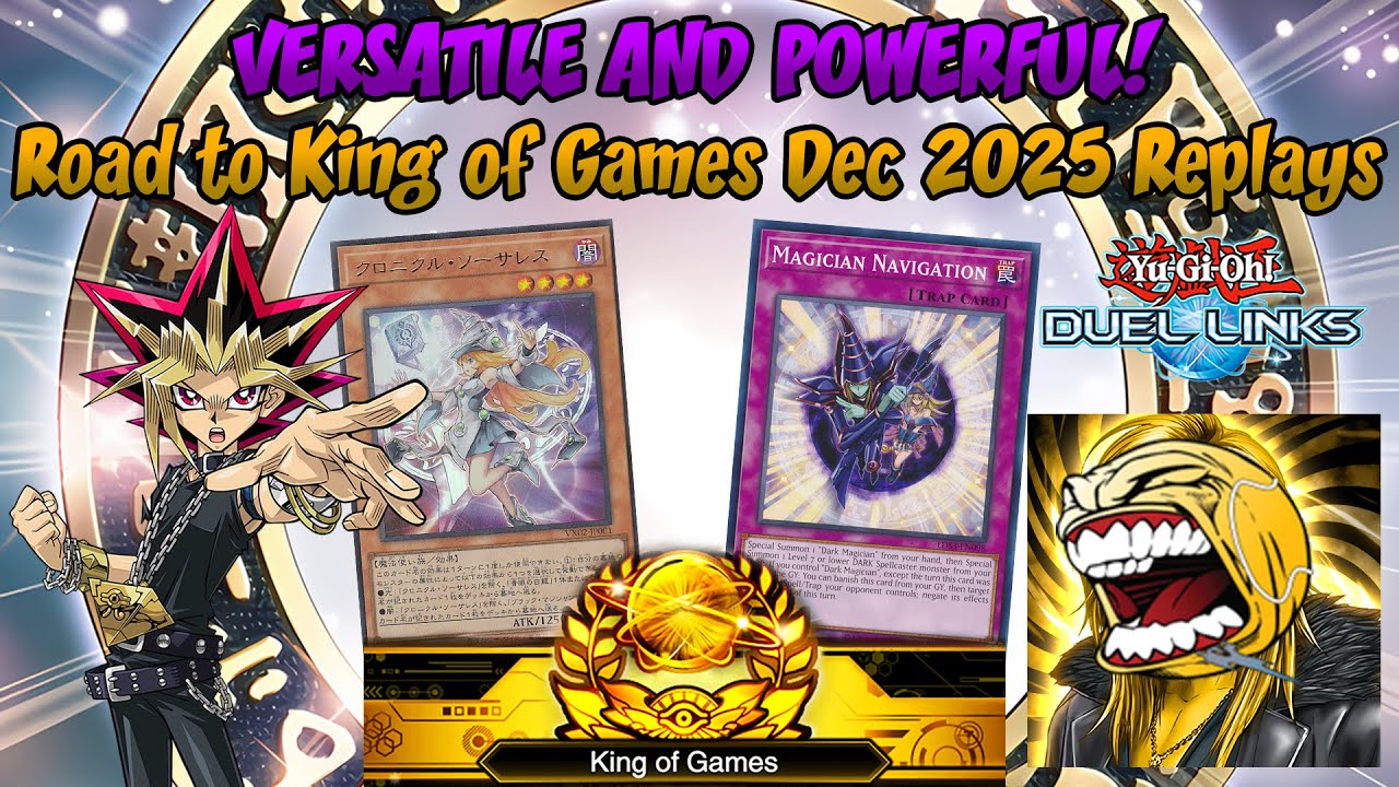 VERSATILE AND POWERFUL! Road to King of Games Dec 2025 [Yu-Gi-Oh! Duel Links]