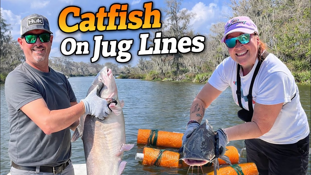 Catching Catfish On Jug Lines 