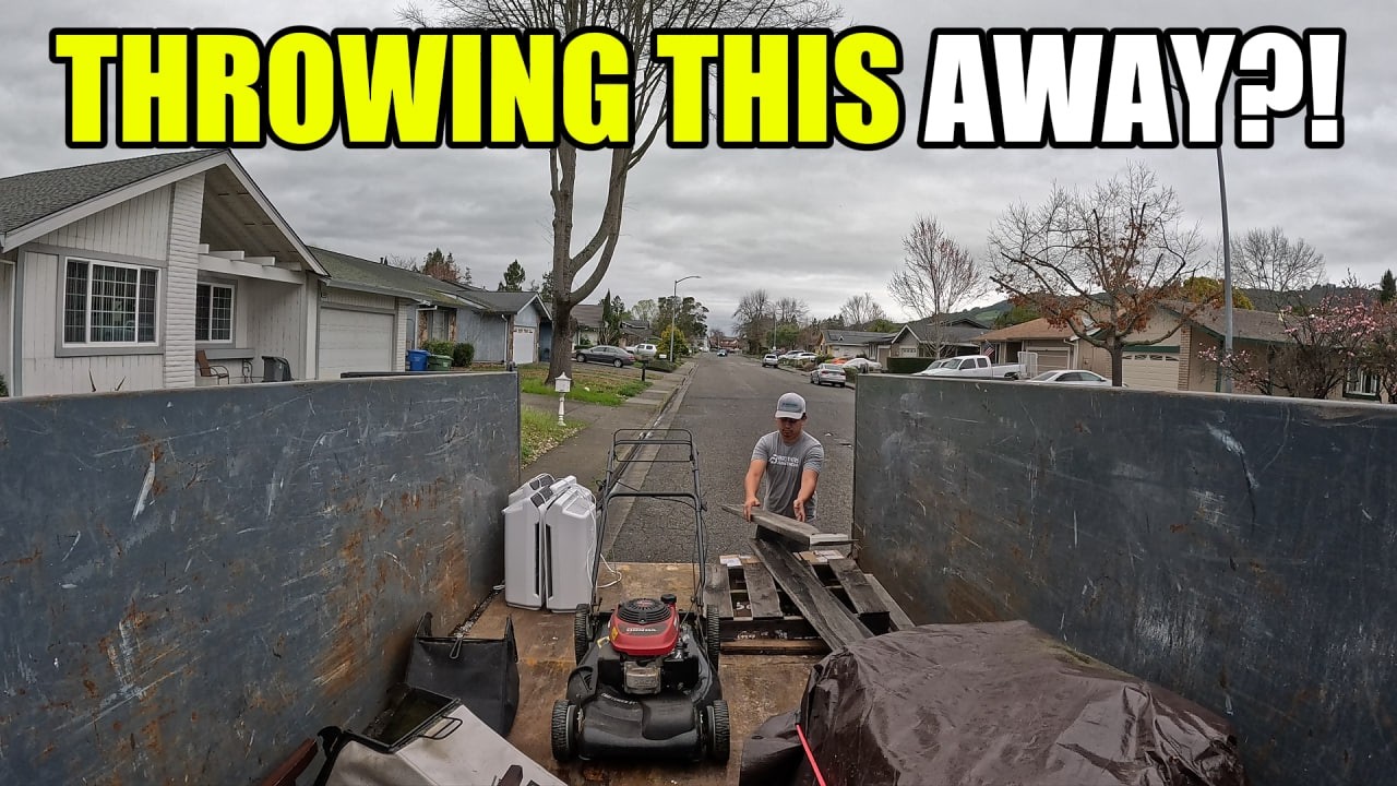 Junk Removal in Rohnert Park, CA | We Found a Generator, Laptops & More