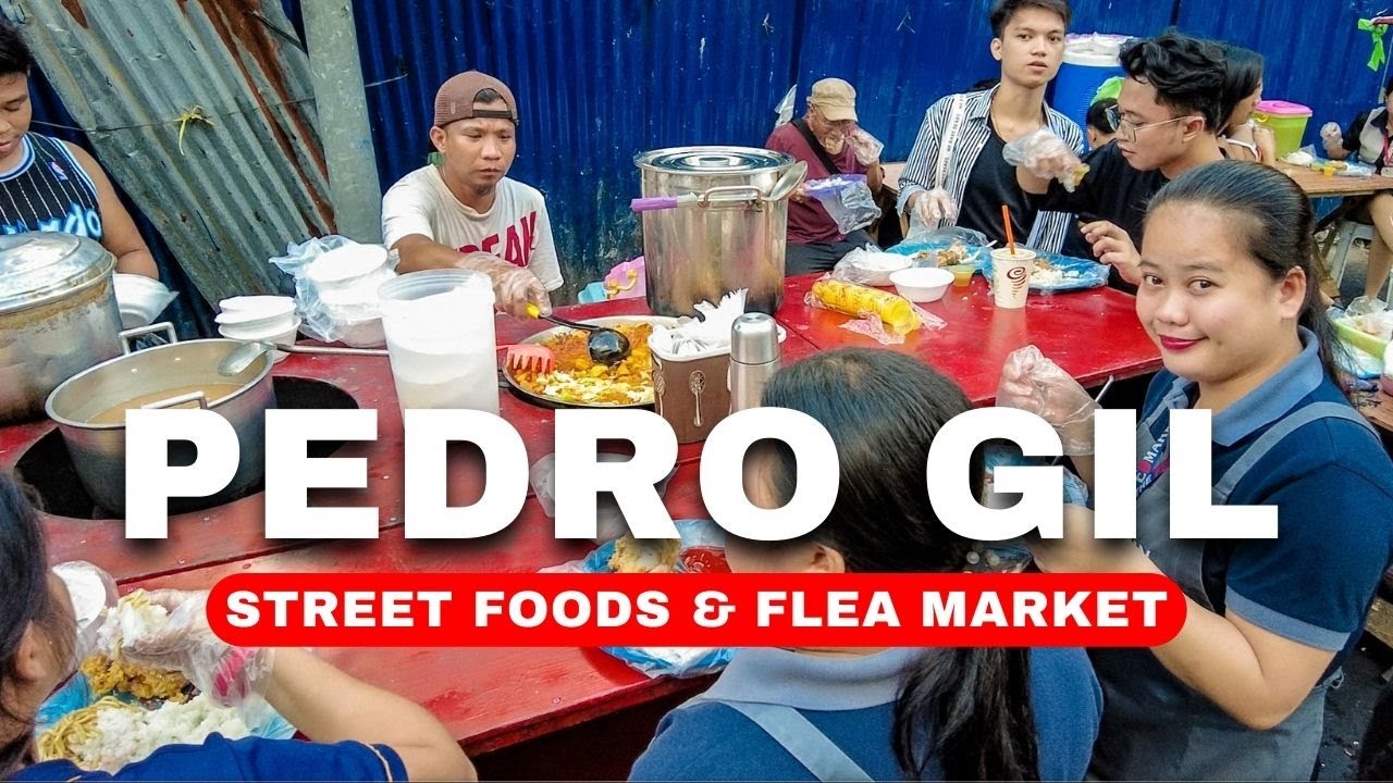 [4K] SUPREME Pedro Gil Experience | Street Food & Flea Market | Manila Walk Tour 2023