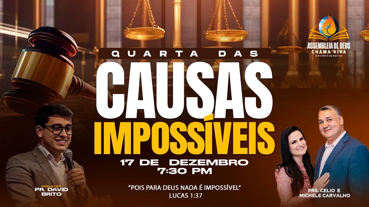 Pr. David Brito | Culto de campanha 7:30 | AD Chama Viva