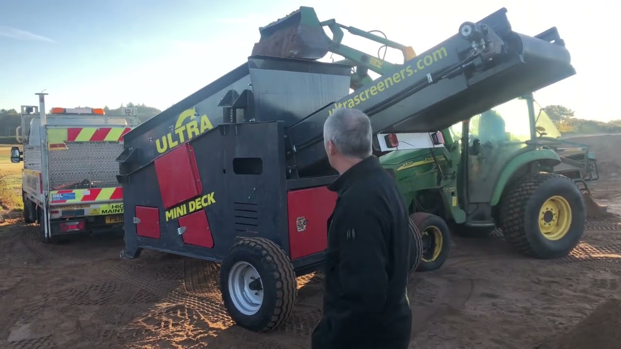 Screening Stones from Sand