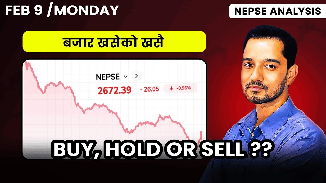 Feb 09 | Nepse Update | Stock Market Analysis by Ram Hari Nepal