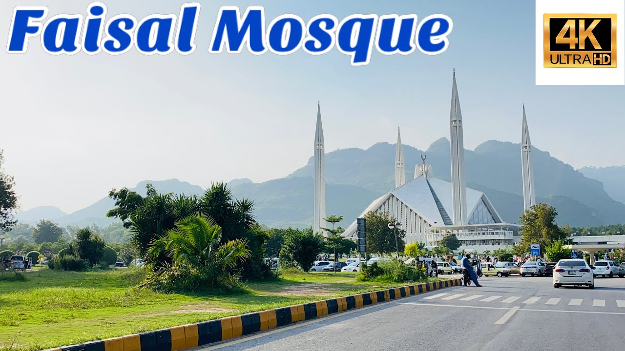 Faisal Mosque Islamabad || 4k Video  || Islamabad Places
