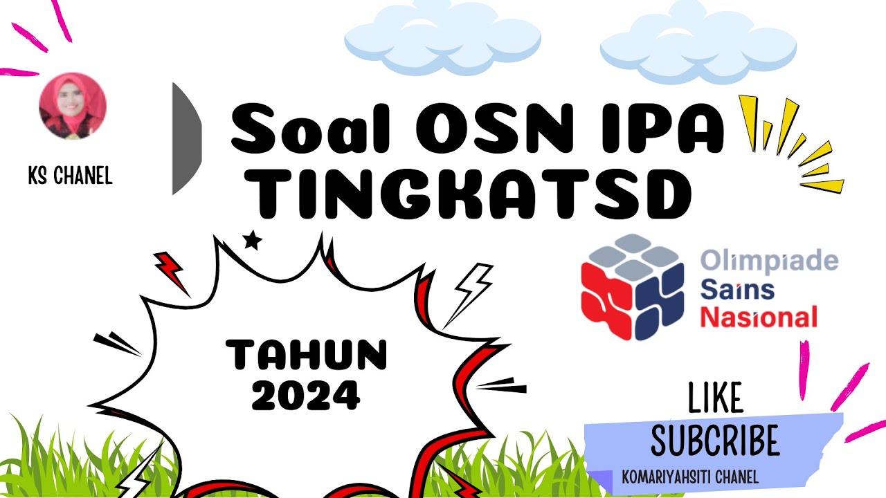 Baru!!!! Soal-soal OSN IPA Tingkat SD Tahun 2024