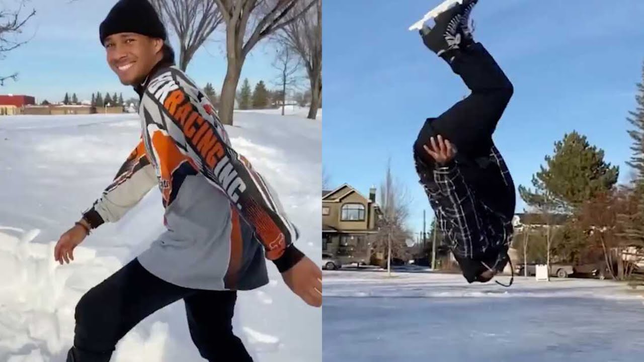 Canadian Figure Skater Elladj Baldé Is Changing The Sport One Viral Video At A Time