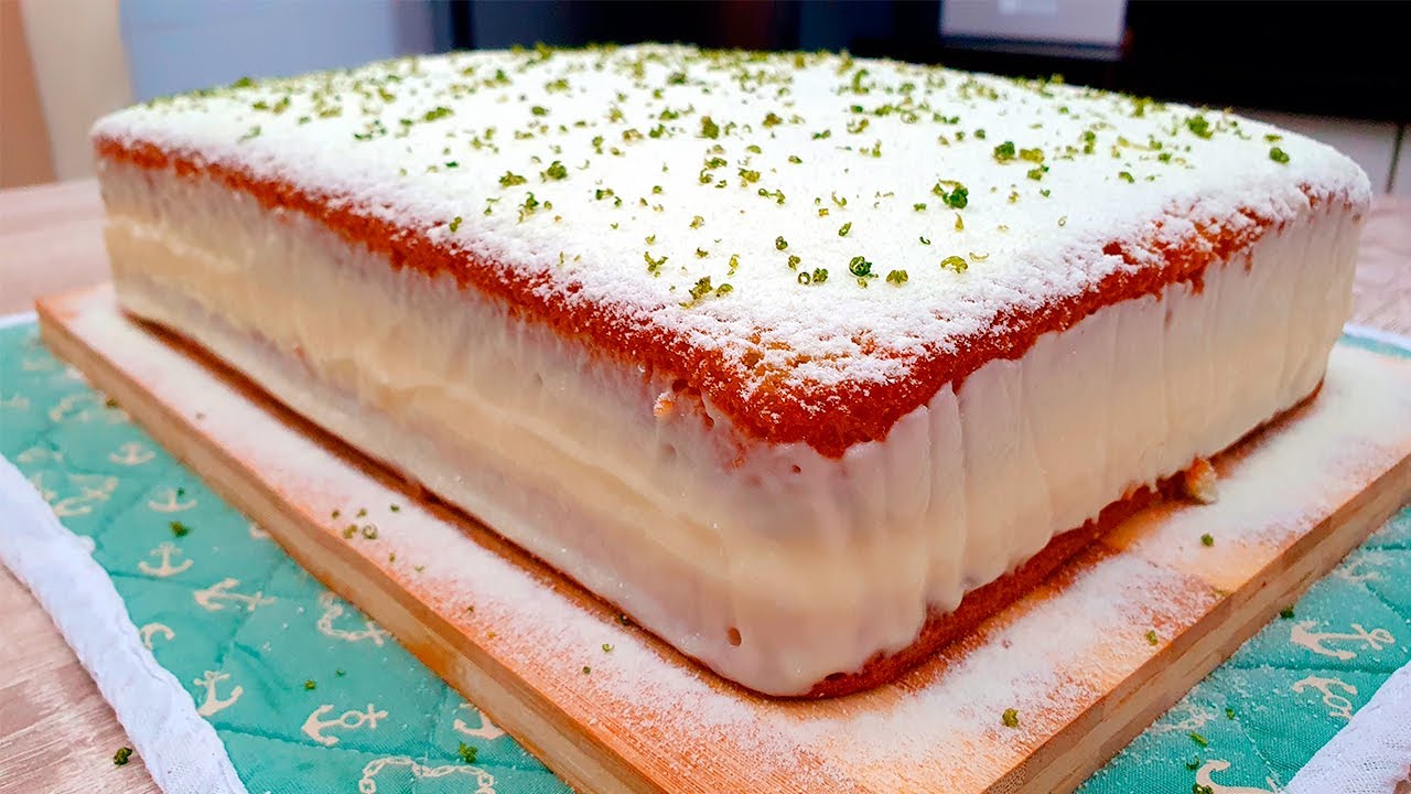 VOC&Ecirc; J&Aacute; COMEU BOLO DE LIM&Atilde;O ASSIM? FOFINHO E COM MUITO RECHEIO!