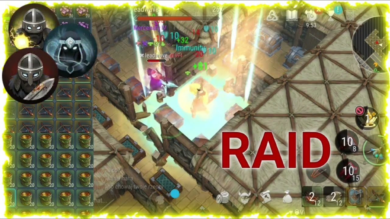 RAID⚔️- Frostborn PvP