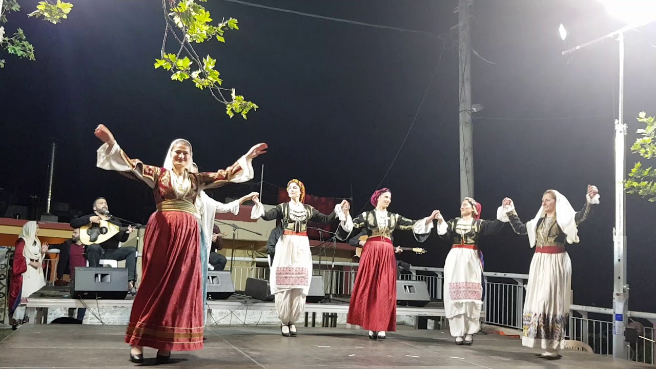 Υακίνθεια 2019 - Ανώγεια, Μαλεβιζιώτης, Όμιλος Βρακοφόρων Κρήτης